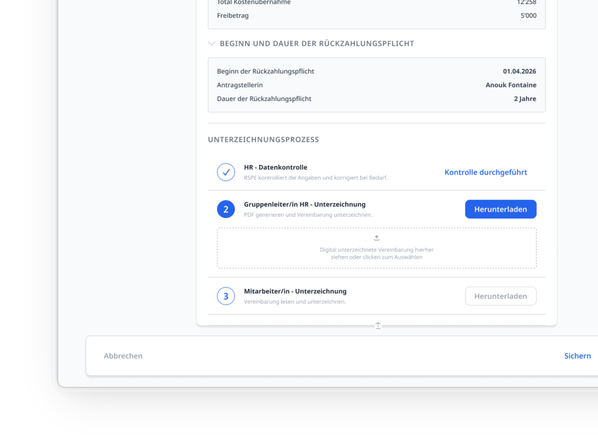 Power App detail